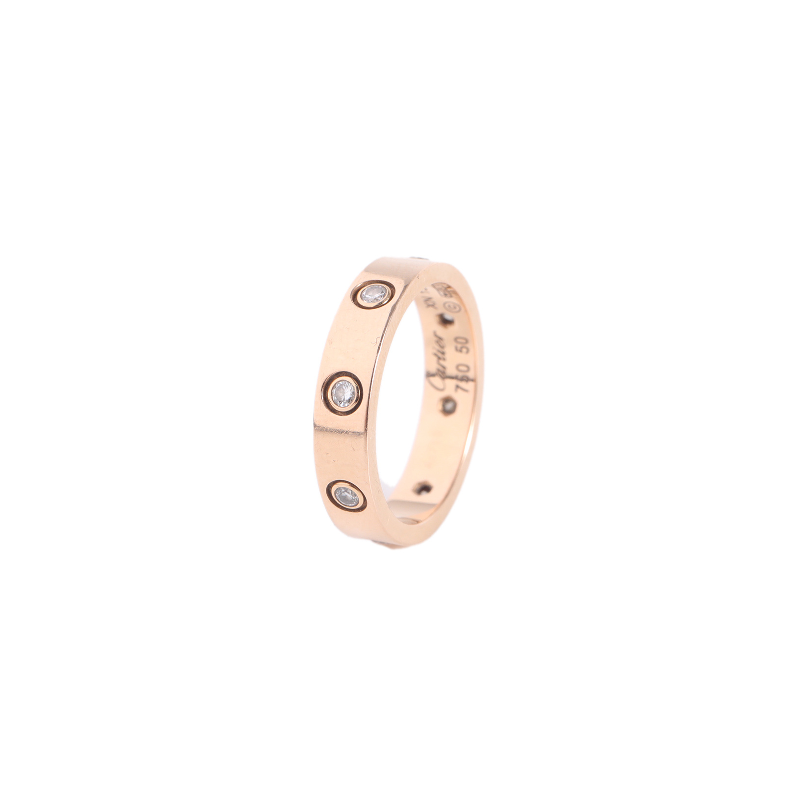 CARTIER LOVE Eight-Diamond Ring