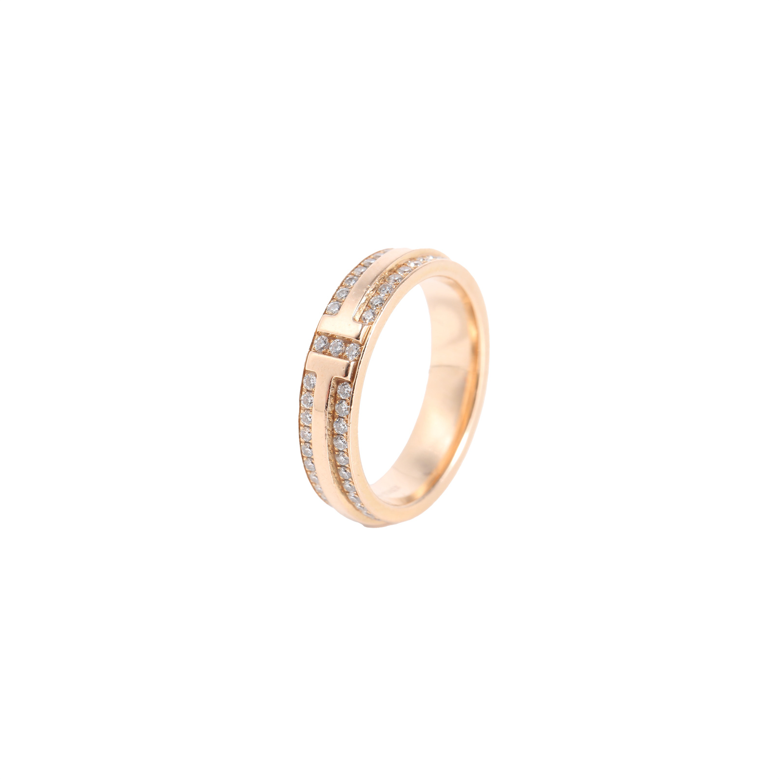 TIFFANY & CO. Double-T Diamond Ring