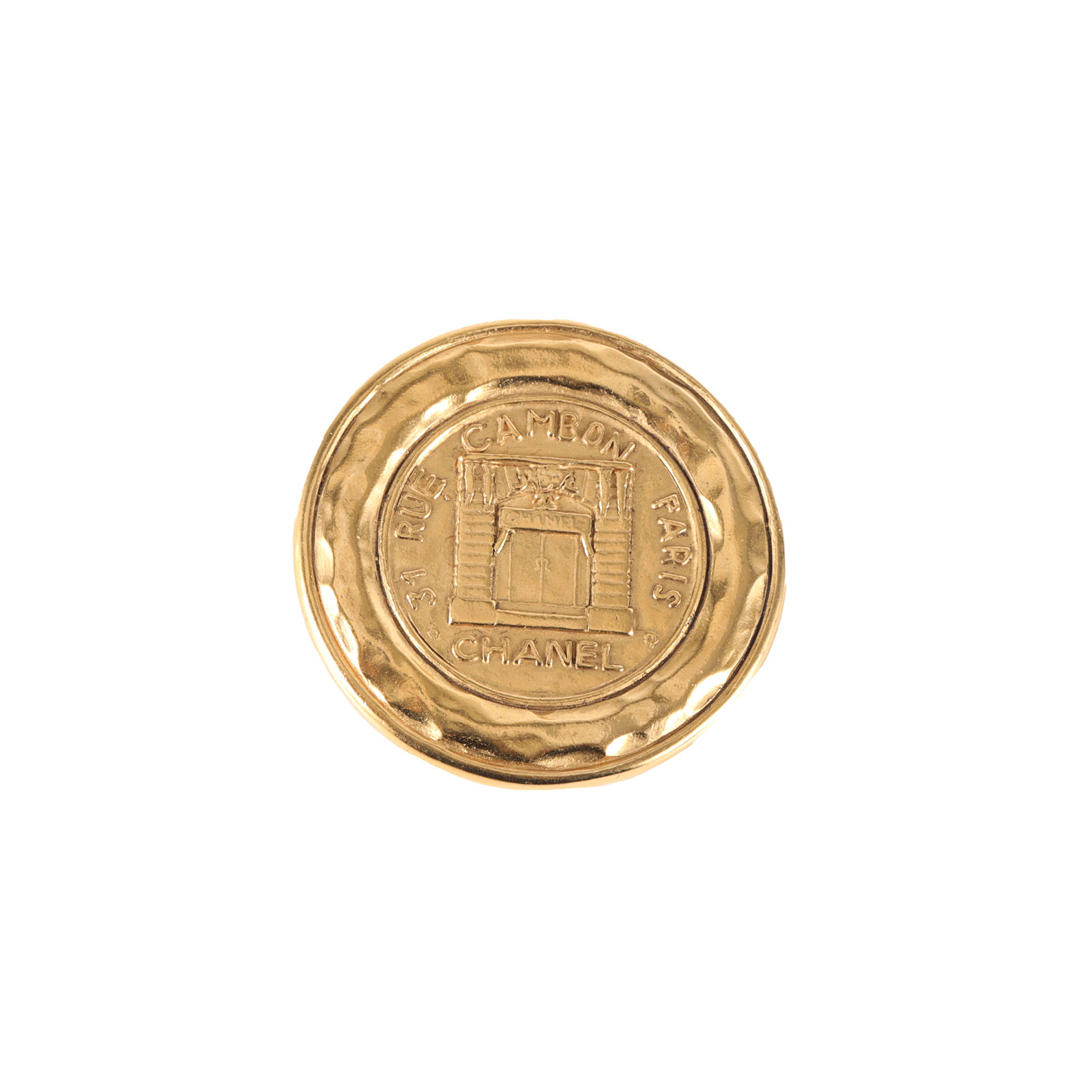 CHANEL Vintage Camellia Brooch