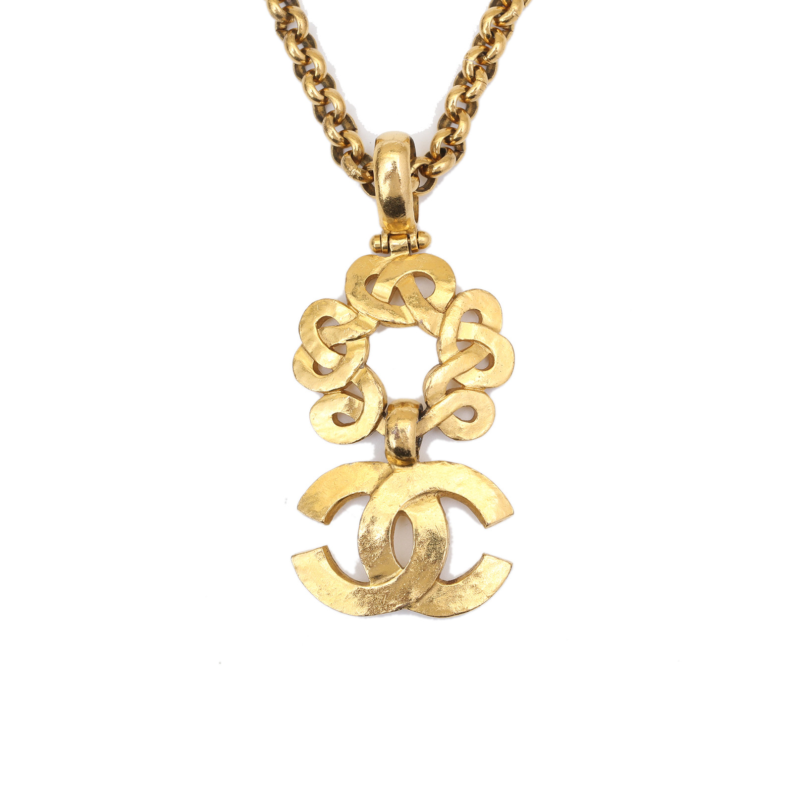 CHANEL Vintage CC Necklace