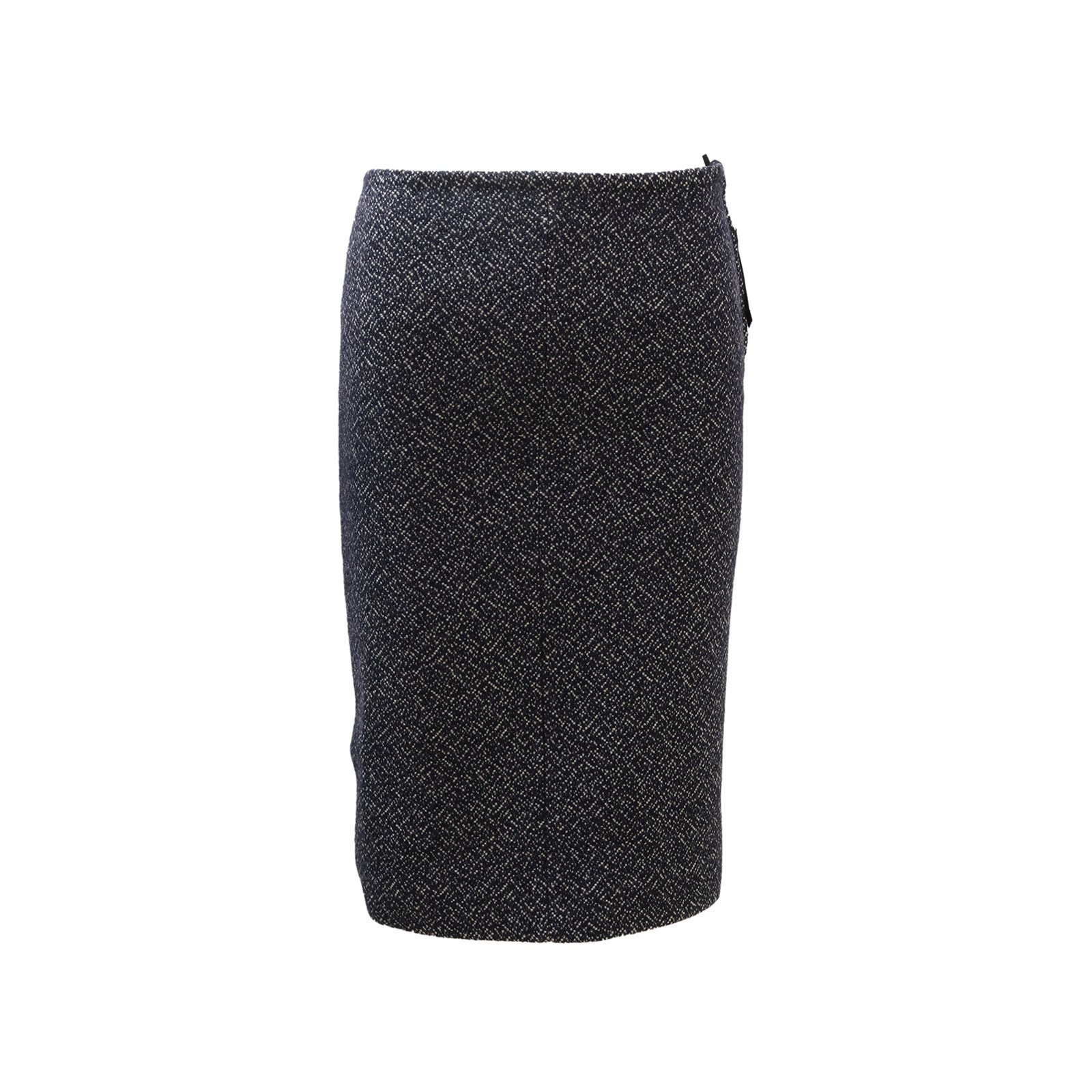 LOUIS VUITTON Multicolor Wool Pencil Skirt
