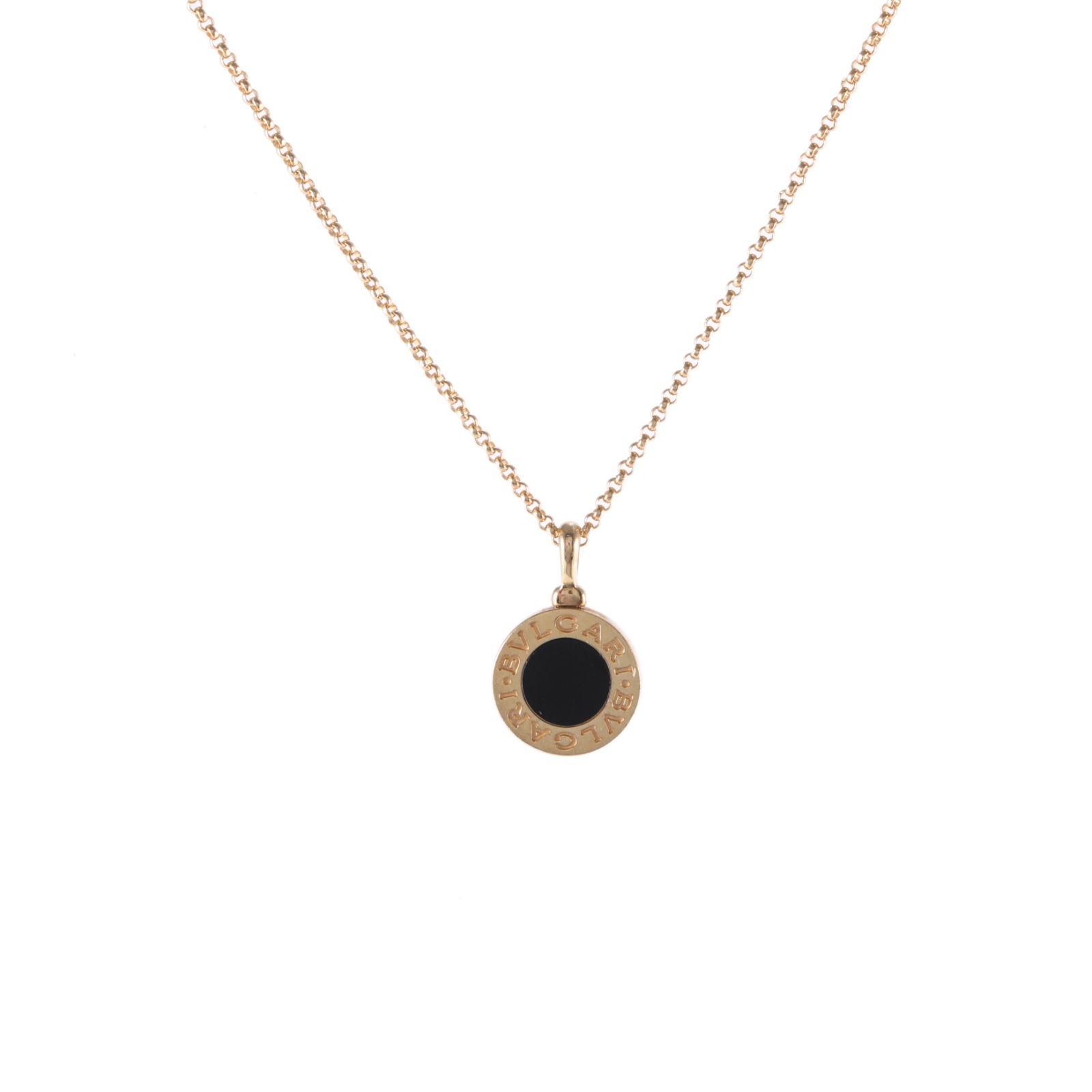 BVLGARI B.ZERO1 Black Onyx Pendant Necklace