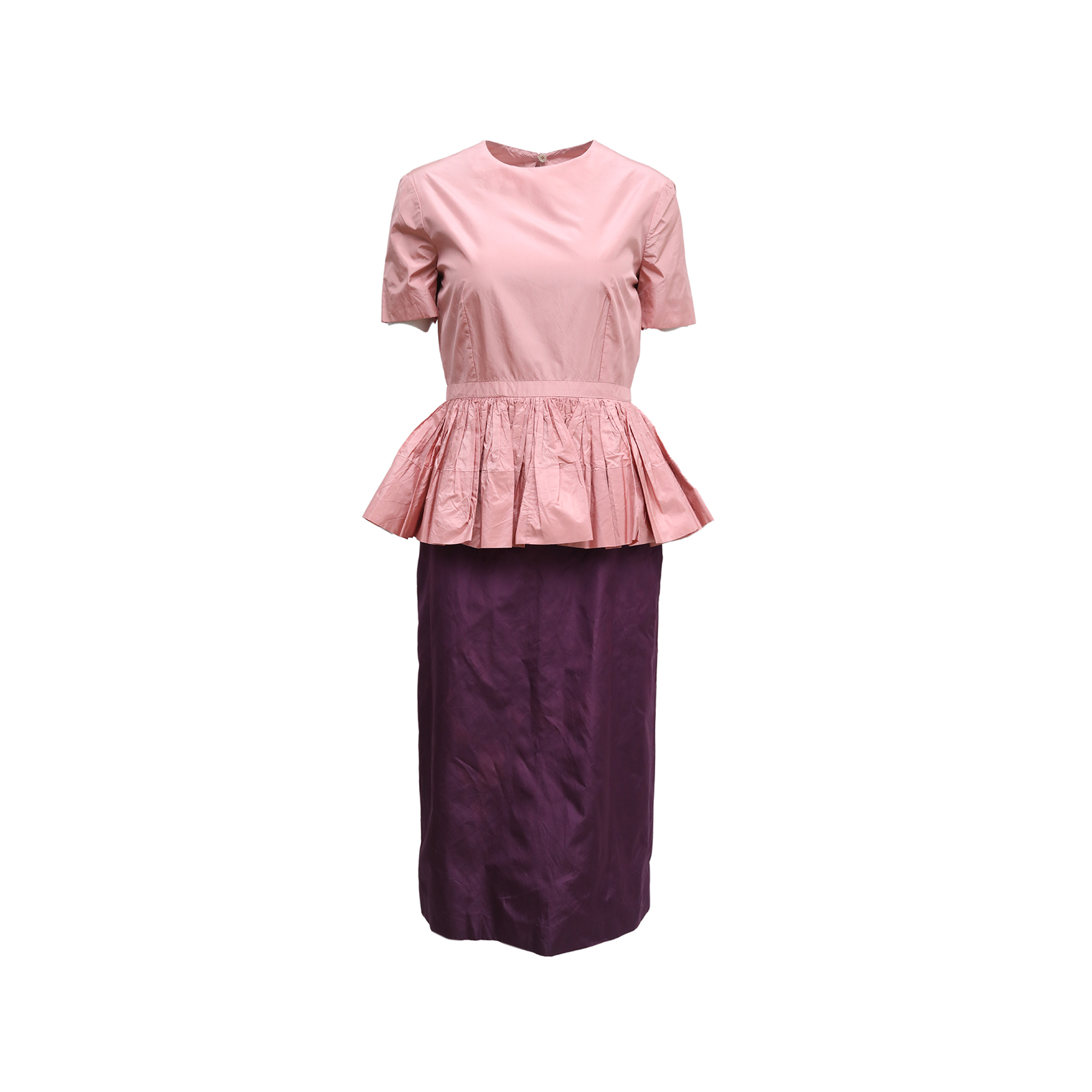 GUCCI Mermaid-Style Pink-Purple Dress