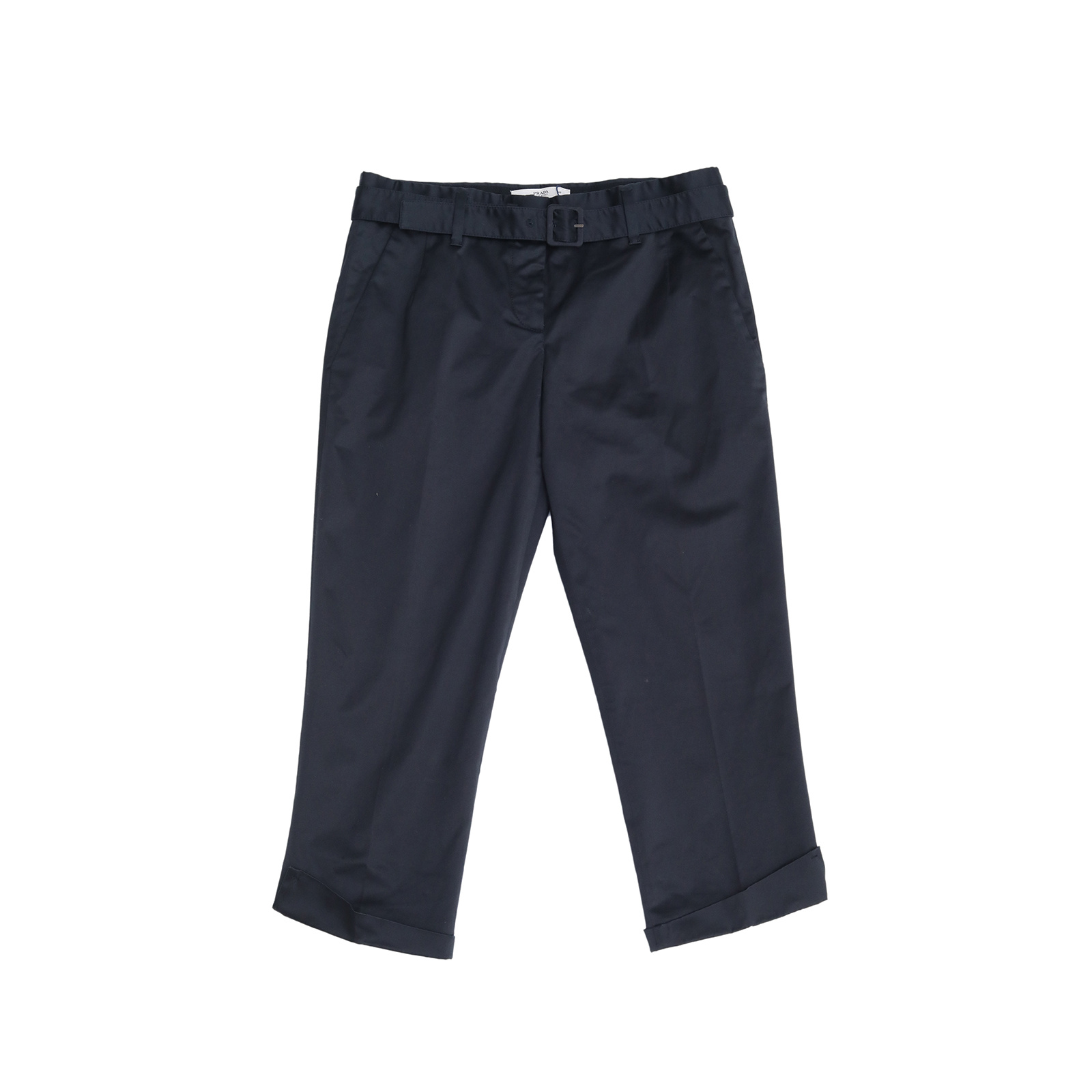 Prada Green Cotton Trousers