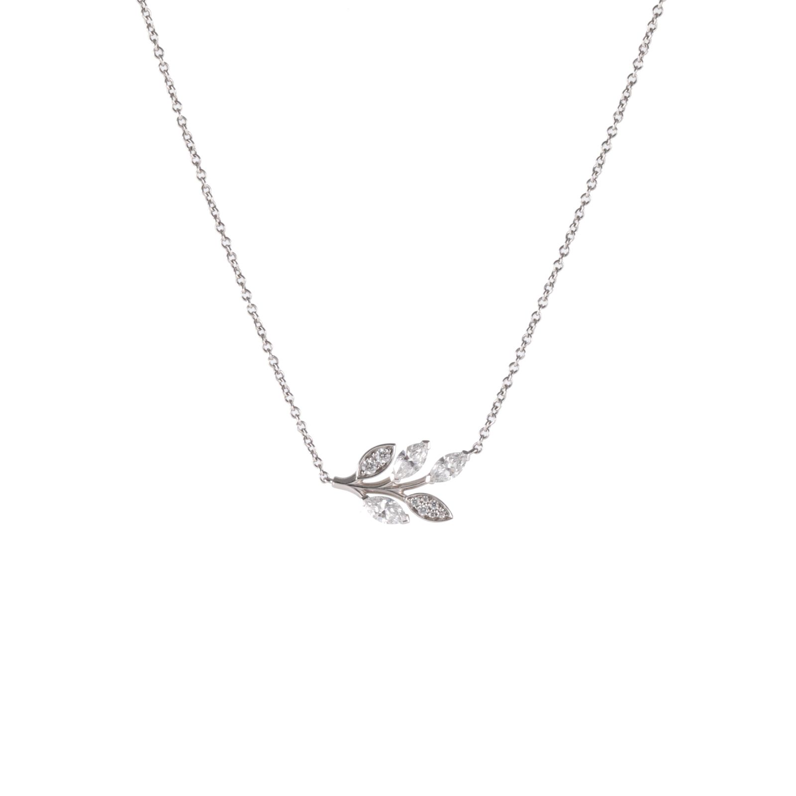 TIFFANY & CO. Victoria Diamond Branch Necklace