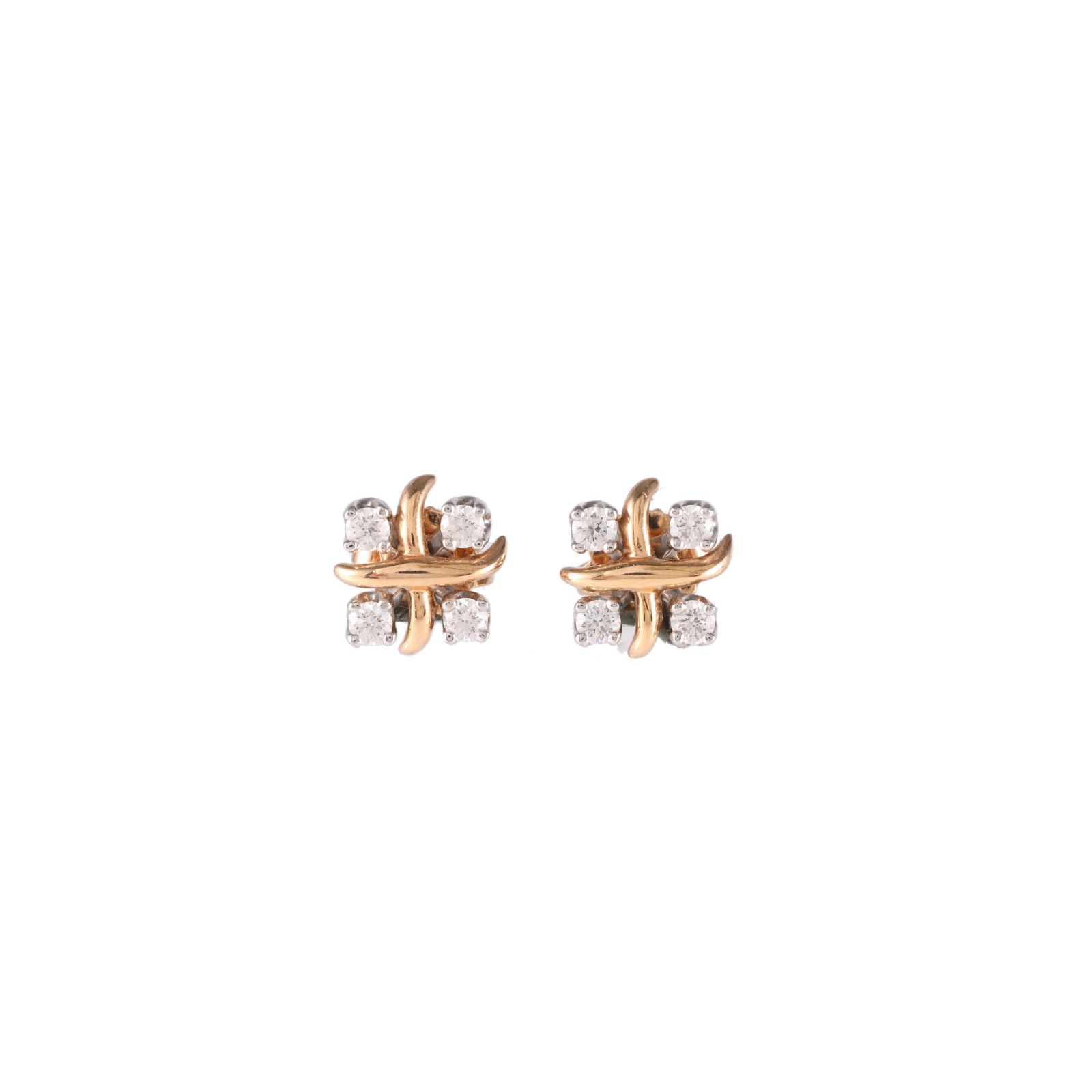 TIFFANY & CO. Schlumberger Diamond Earrings