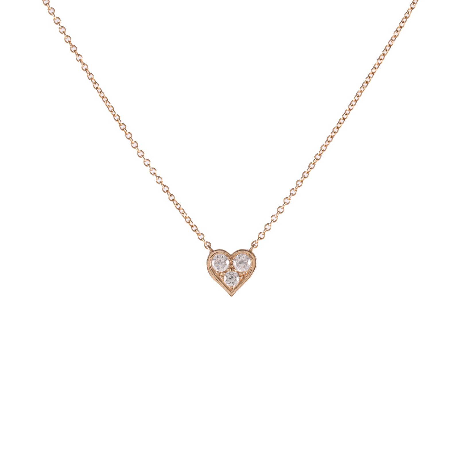 TIFFANY & CO. Heart Diamond Necklace