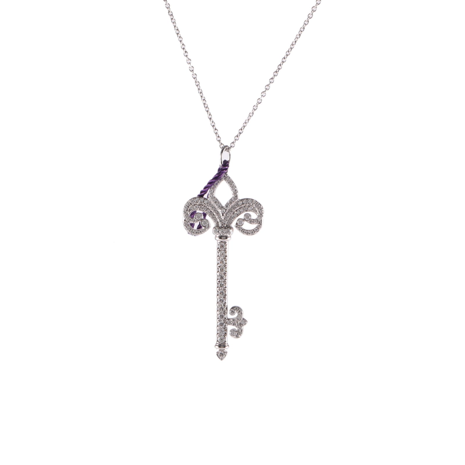 TIFFANY & CO. Tiffany Keys Diamond Necklace