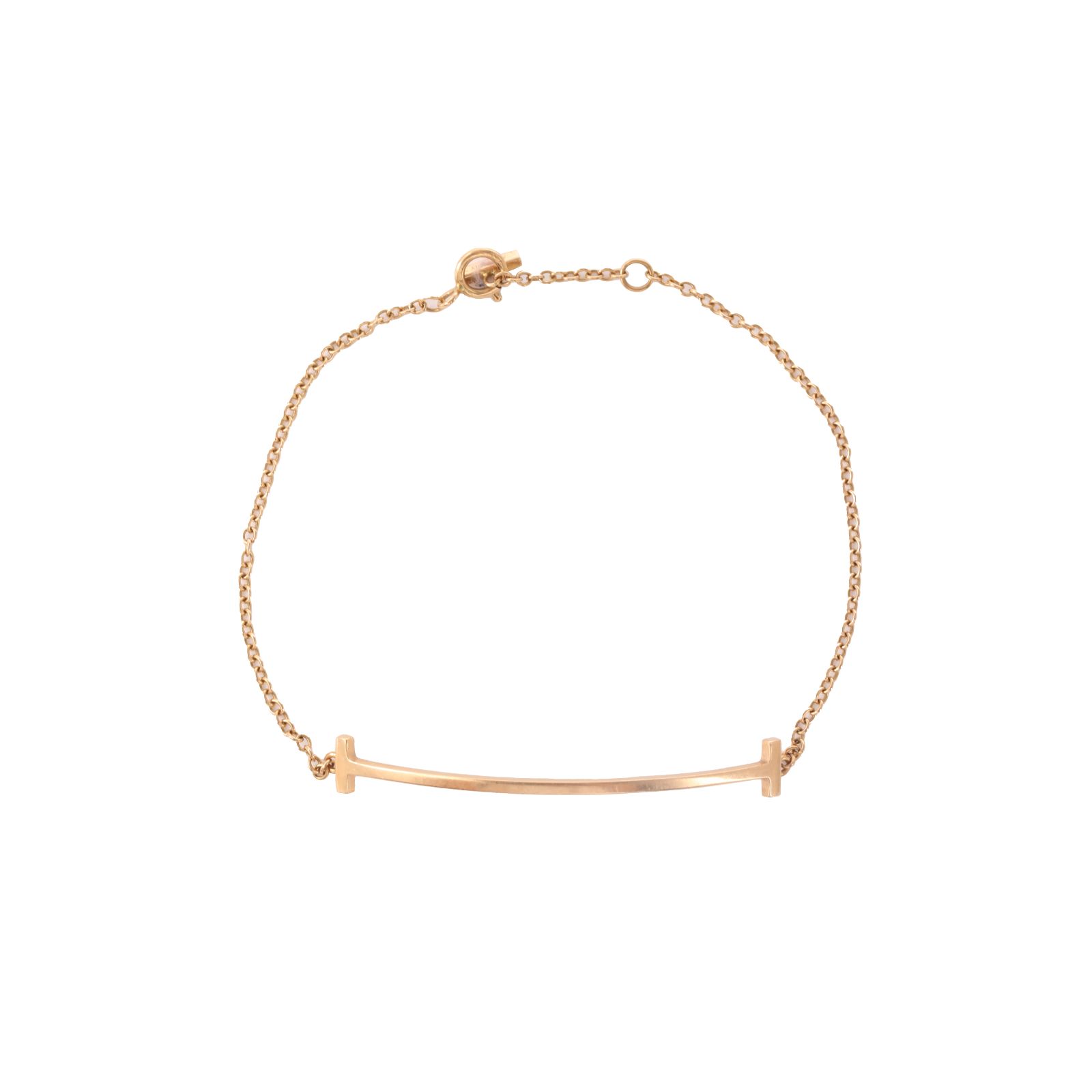 TIFFANY & CO. Smile Pink Gold Bracelet