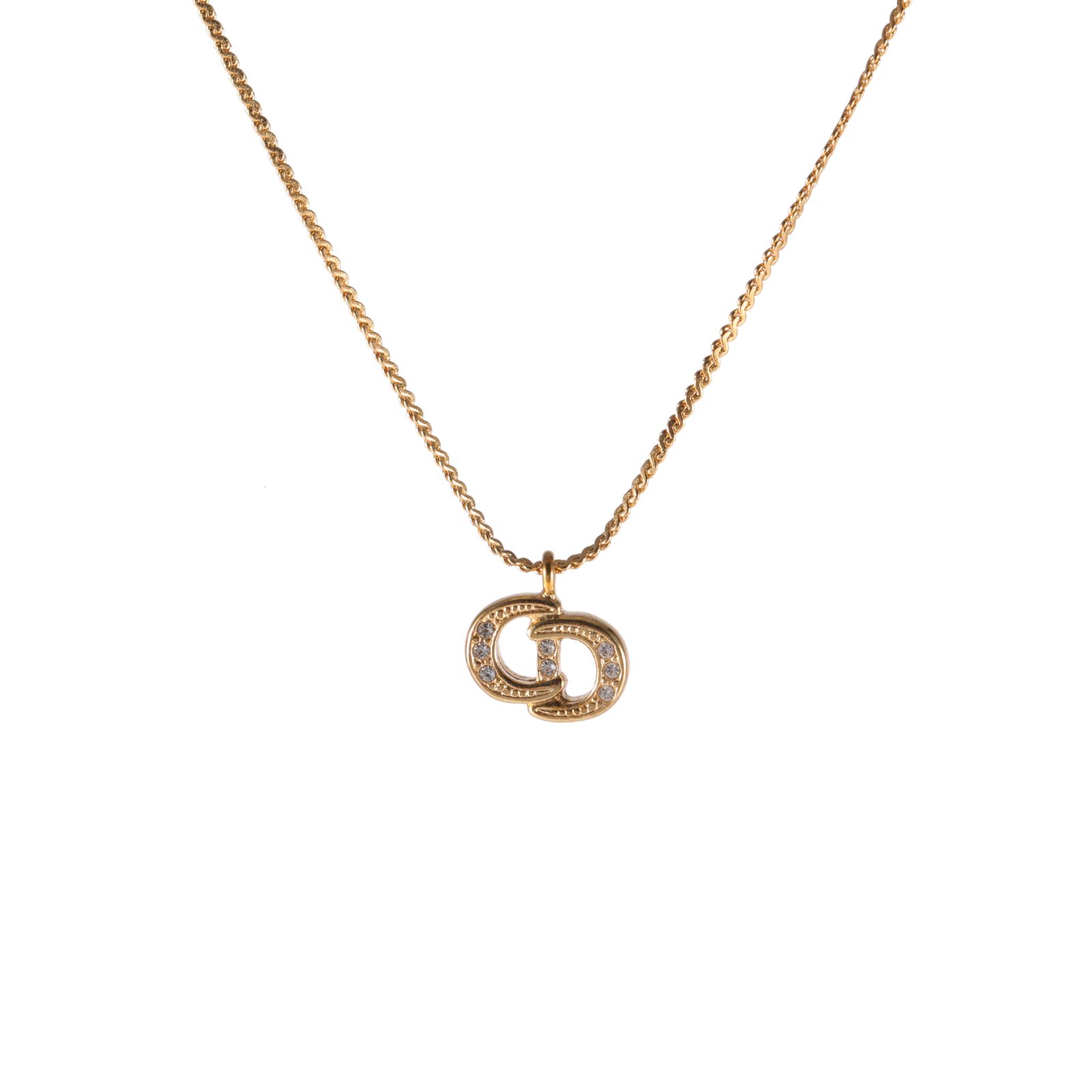 DIOR Vintage CD Necklace