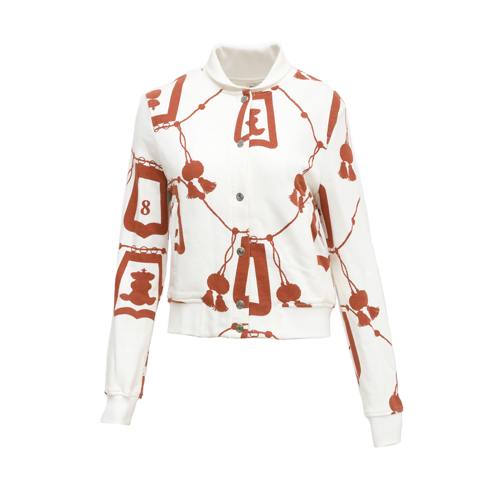 HERMES White Cotton Jacket