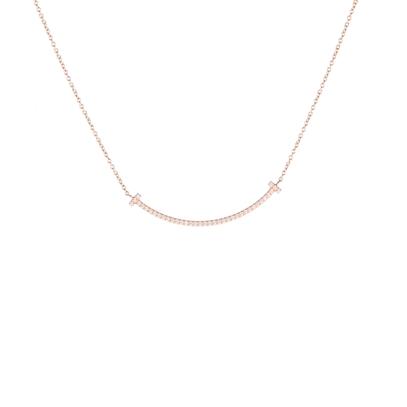 TIFFANY & CO. T Smile Necklace