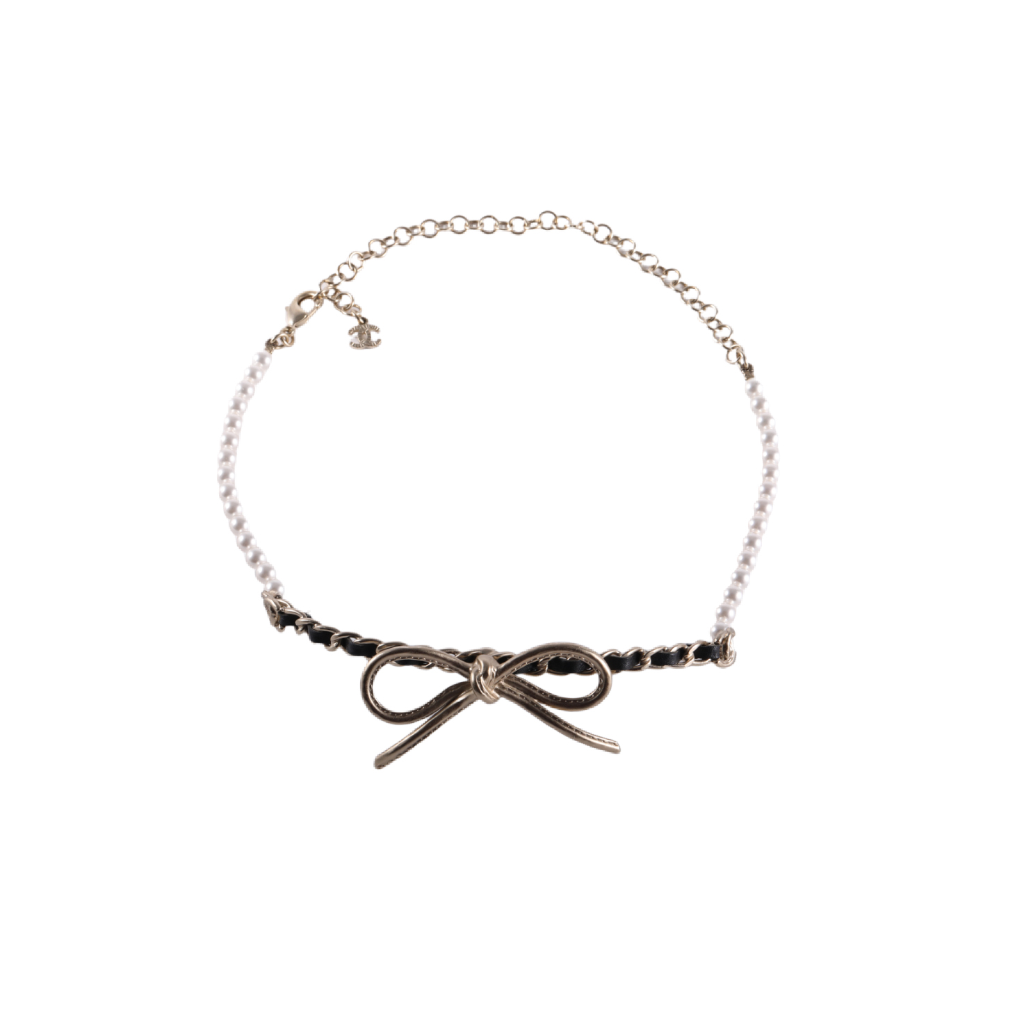 CHANEL Bow Necklace