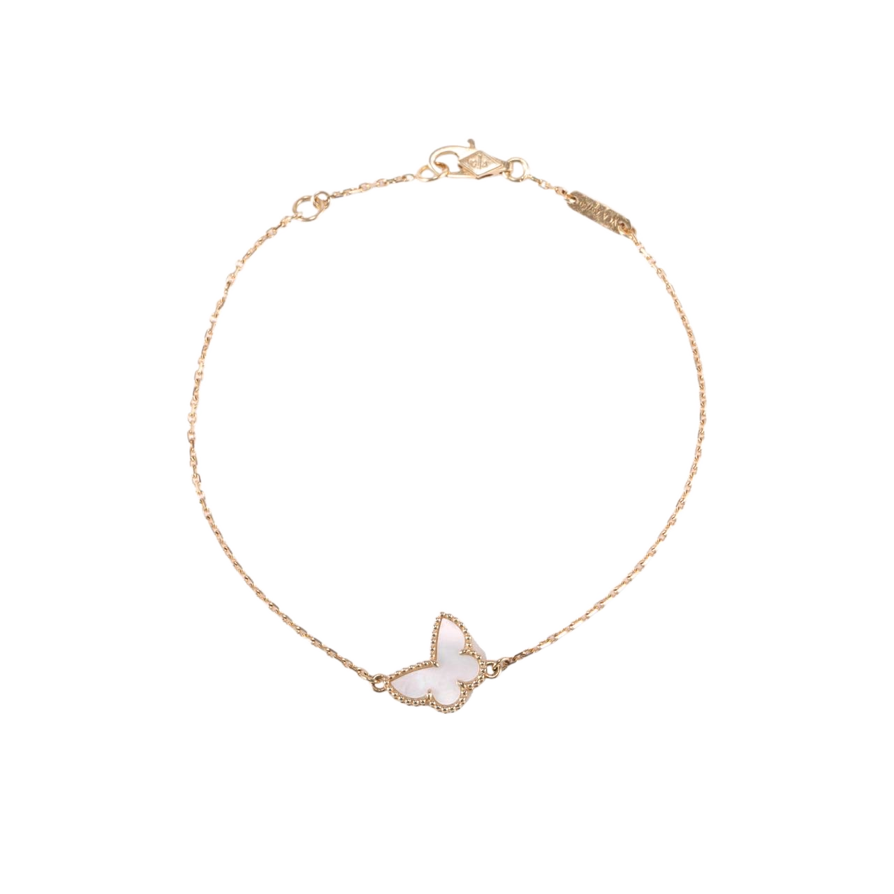 VAN CLEEF & ARPELS Sweet Alhambra Butterfly Bracelet