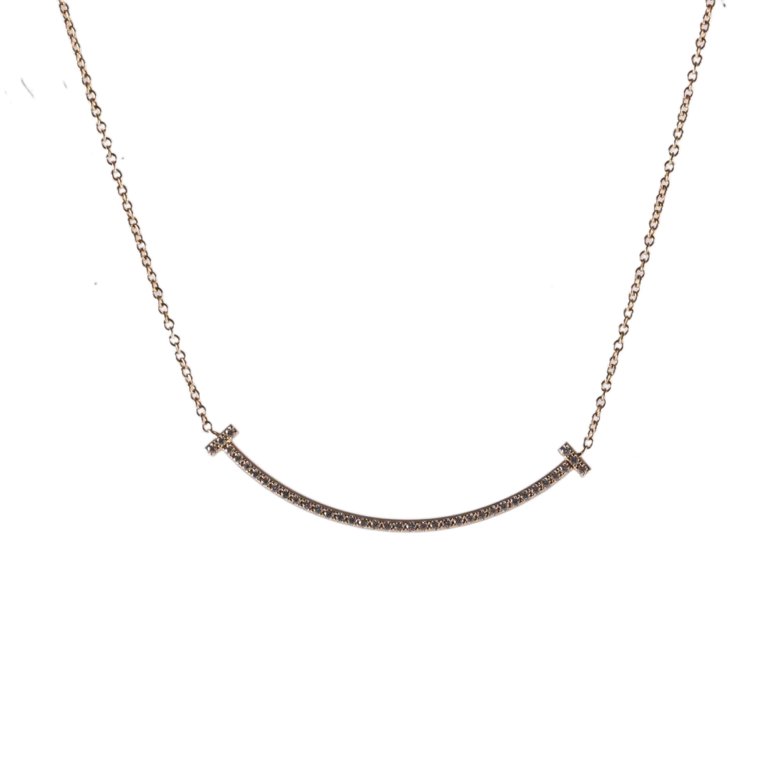 TIFFANY & CO. T Smile Necklace