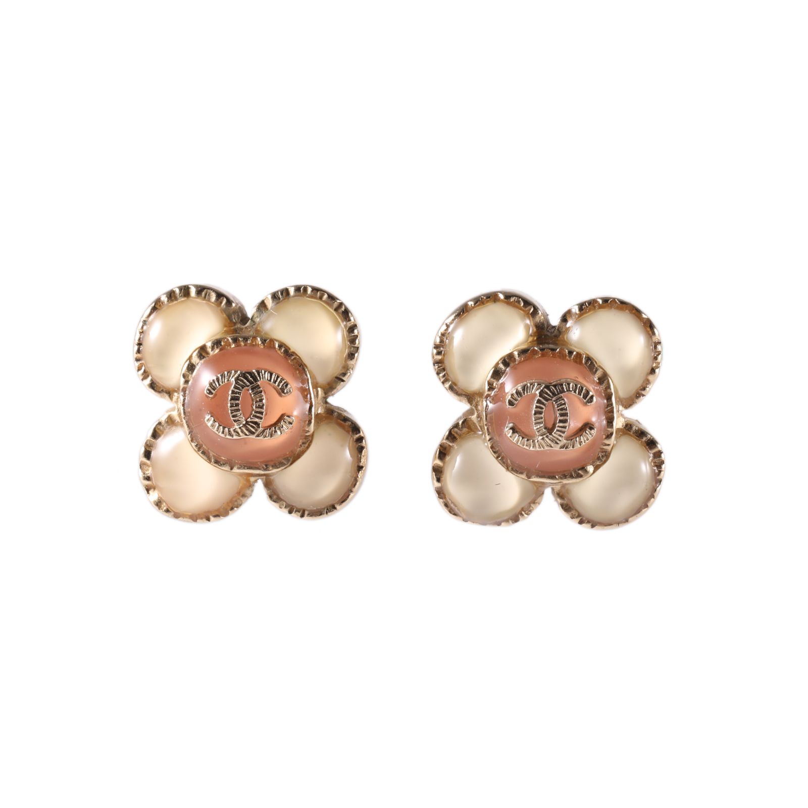 CHANEL Flower Earrings
