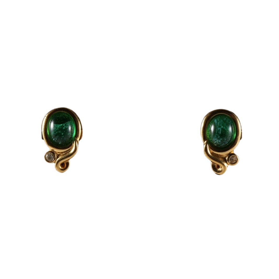 DIOR Water Drop Ear Clips