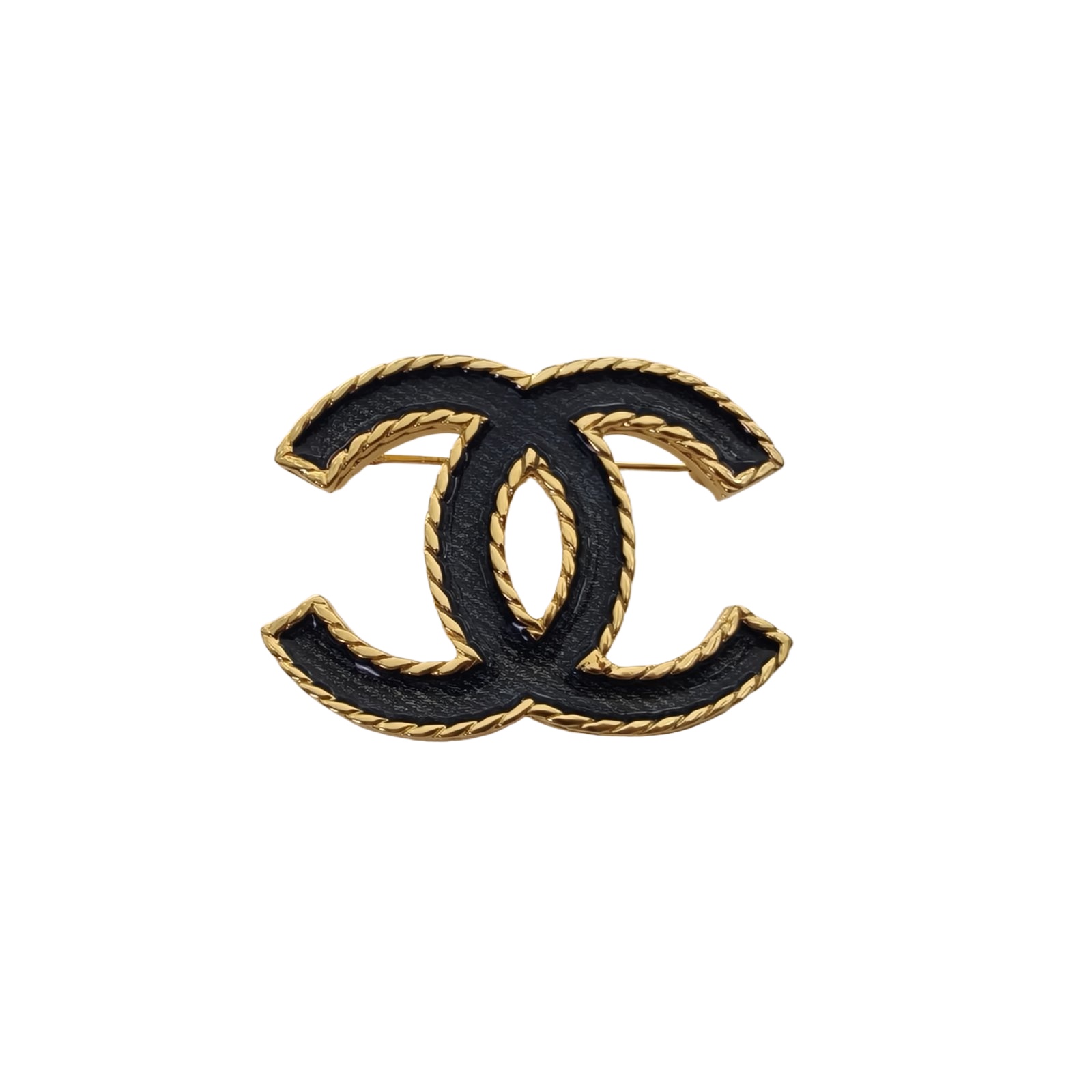 CHANEL Double C Brooch