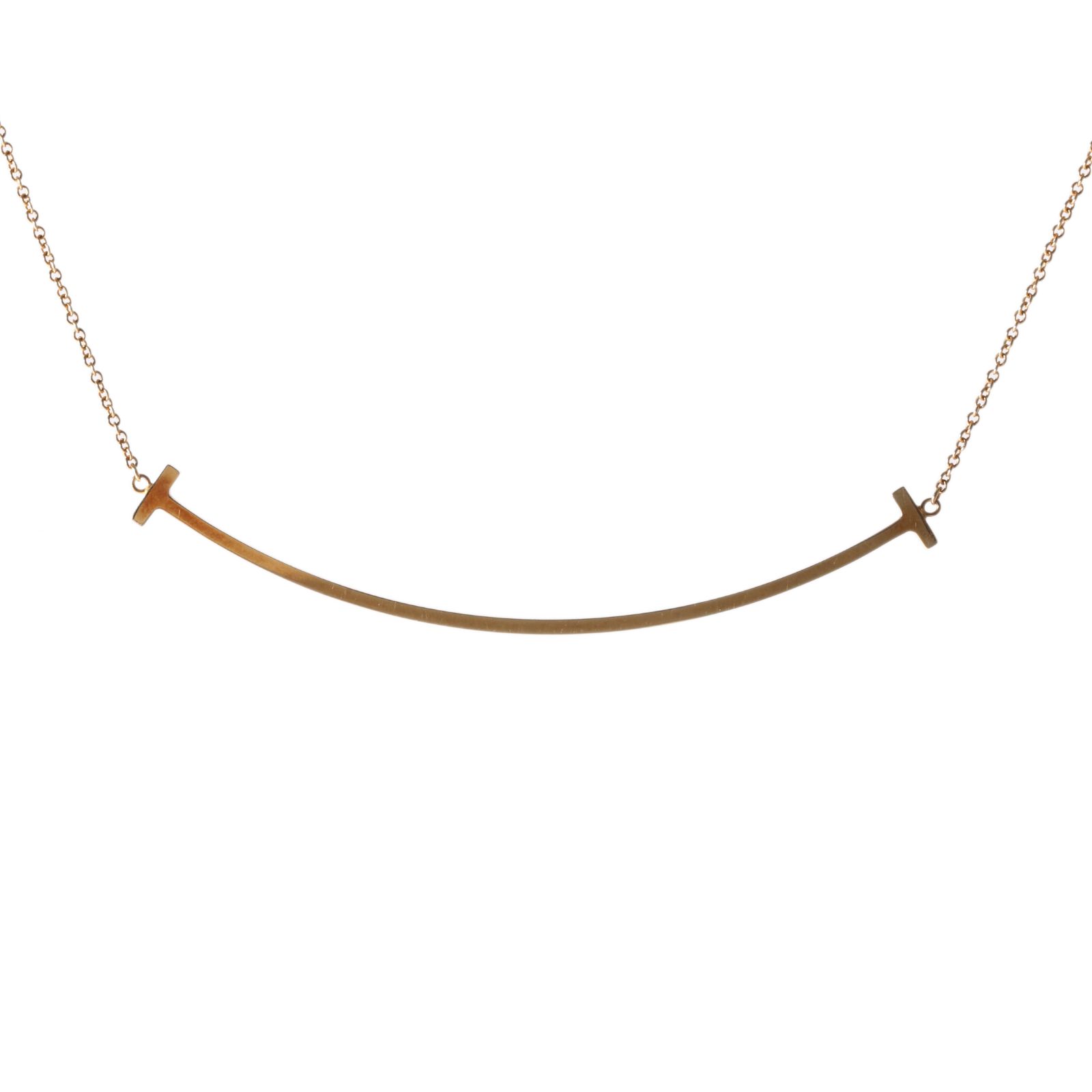TIFFANY & CO. T Smile Necklace