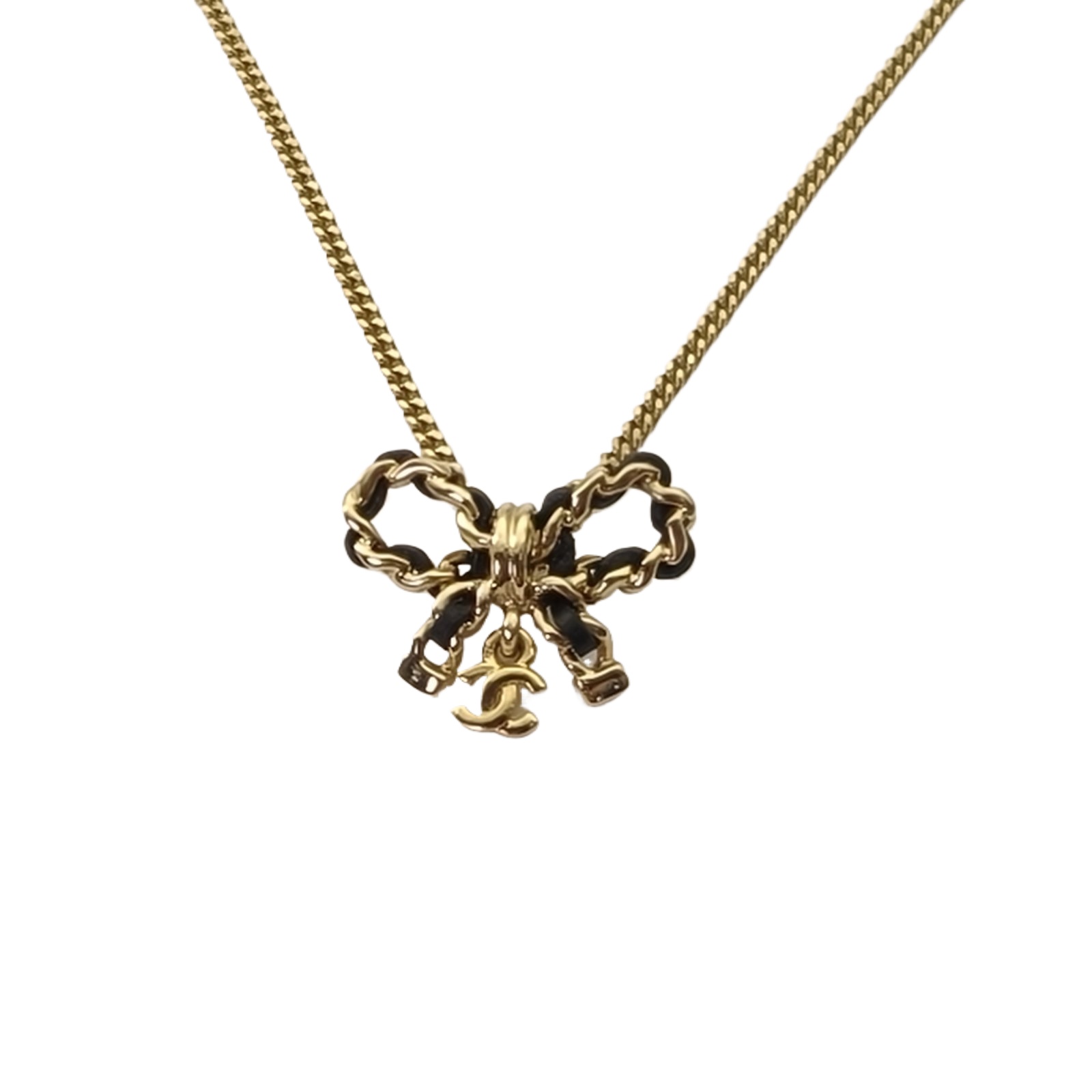 CHANEL Bow Necklace