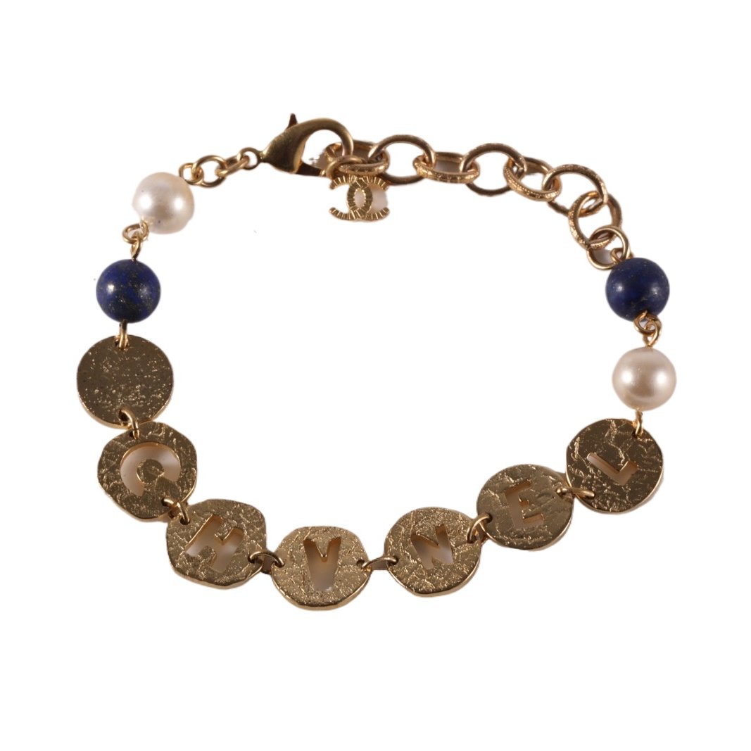 CHANEL Logo Bracelet