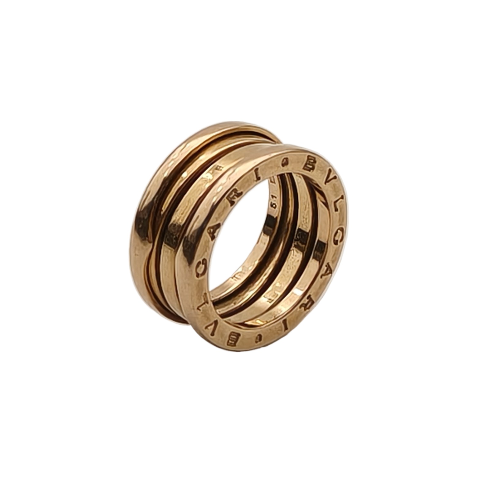 BVLGARI B.Zero1 Three-Coil Ring
