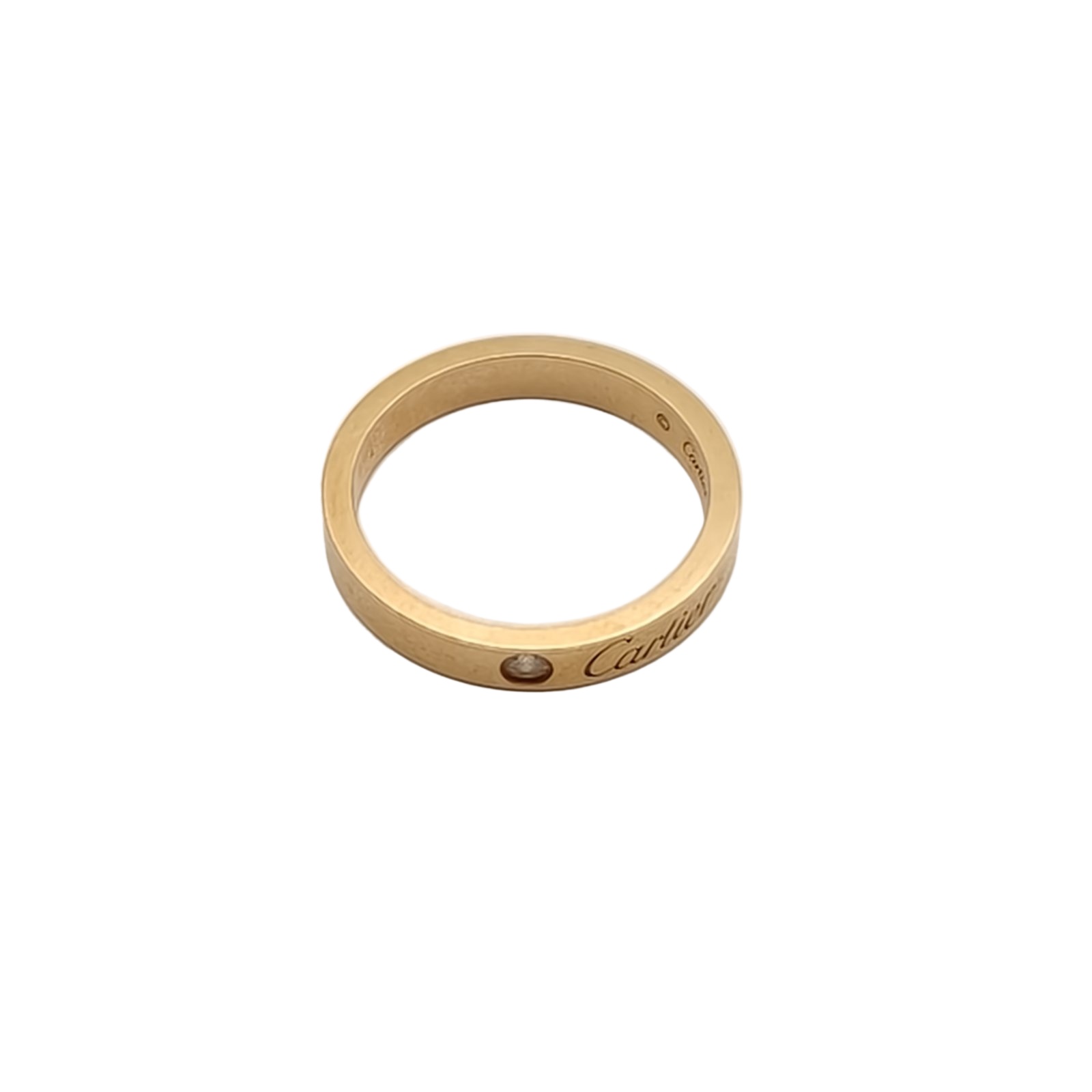 CARTIER C De Cartier Single Diamond Ring