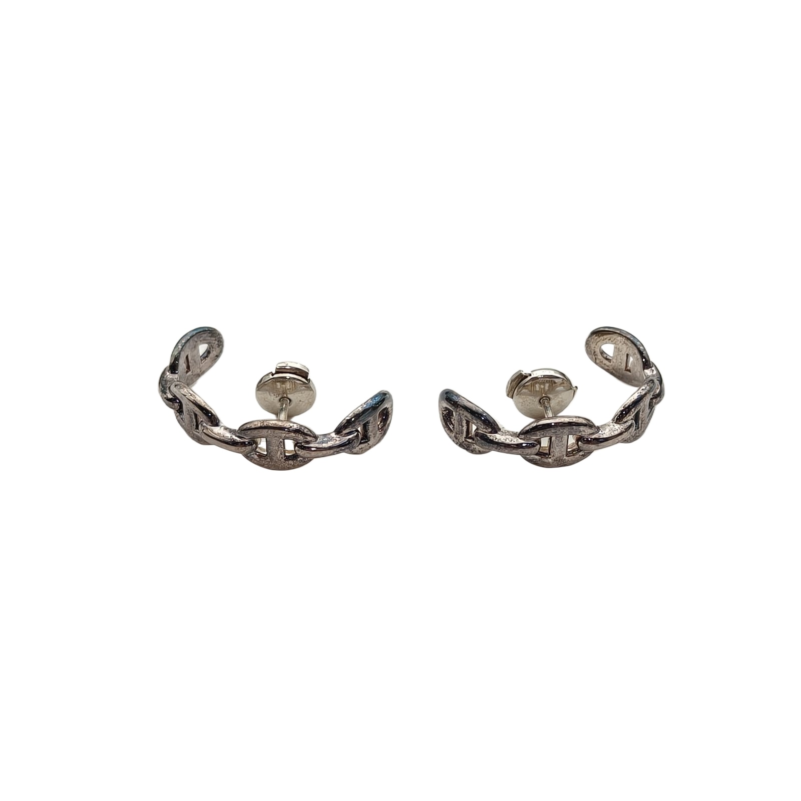 HERMES Chaine d'Ancre Earrings