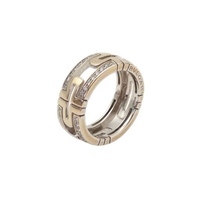 BVLGARI Parentesi Half Diamond Ring